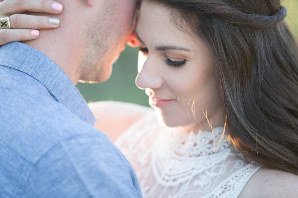 Spring engagement photography