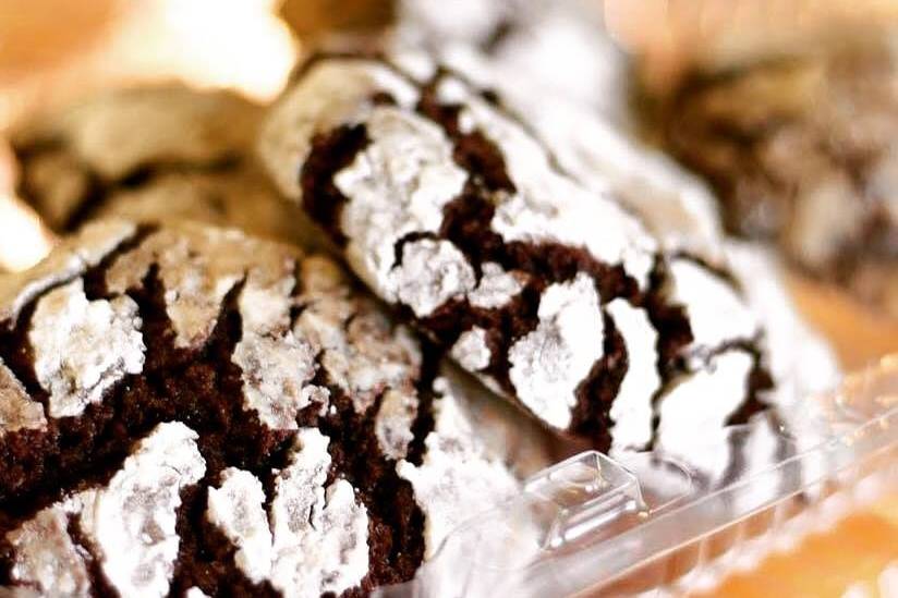 Delicious homemade crinkles