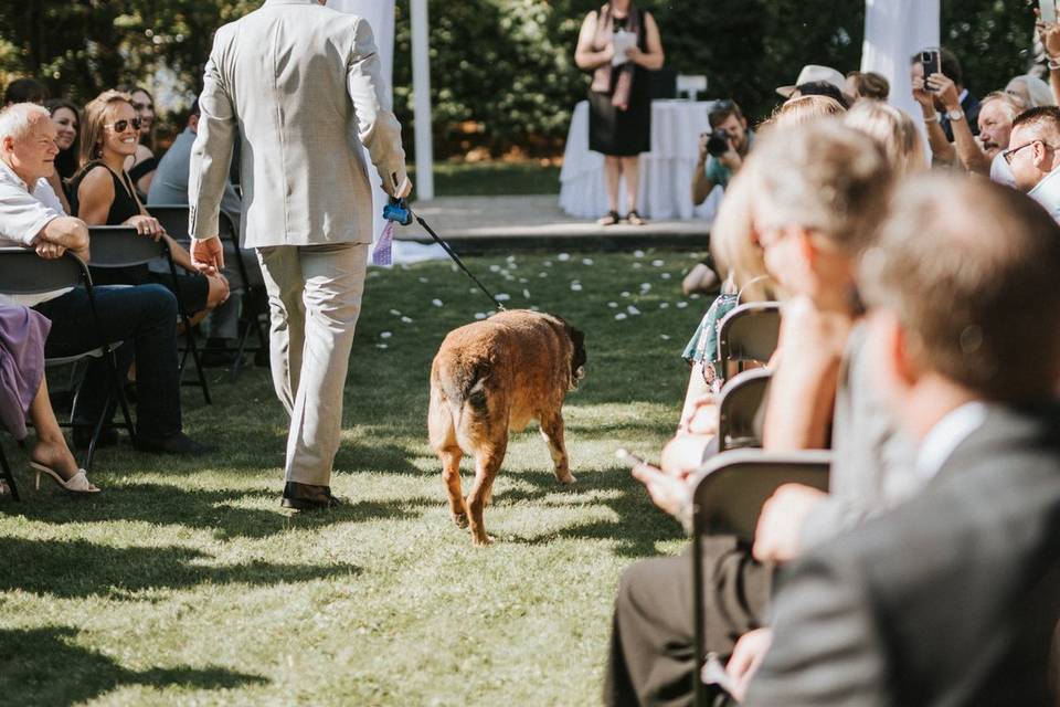 West Lawn Ceremony