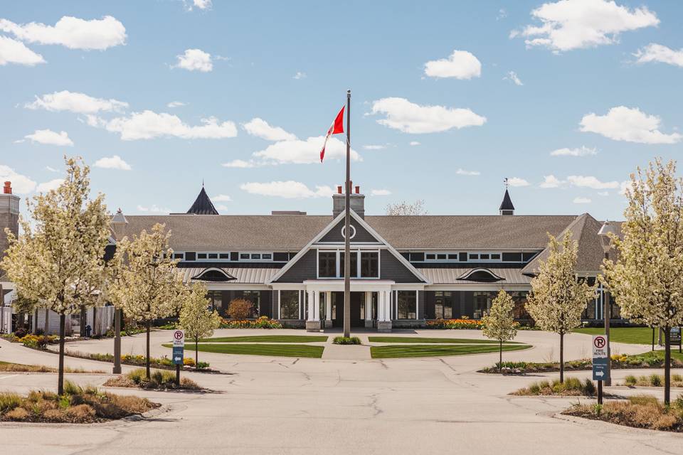 Clubhouse entrance