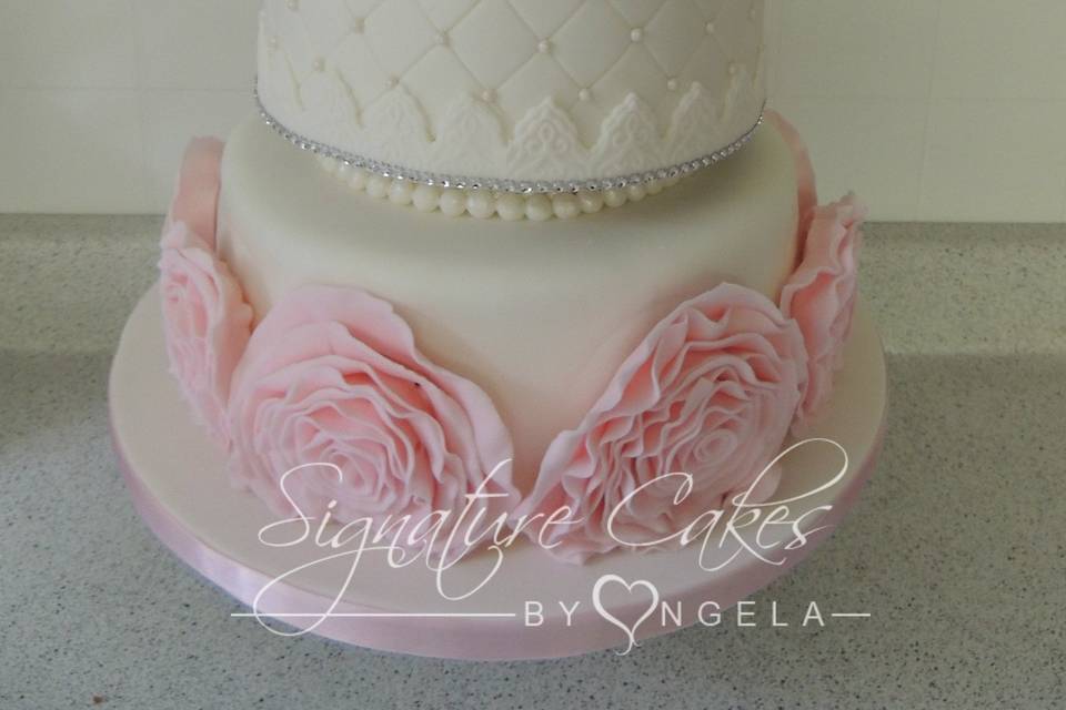 Wedding shower cake