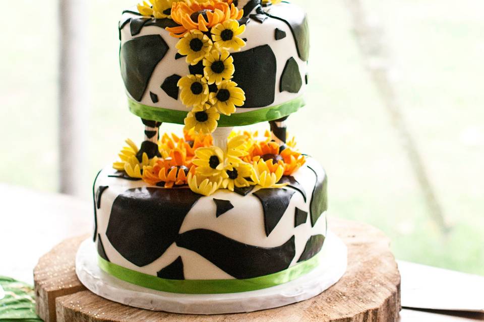 Cow theme wedding