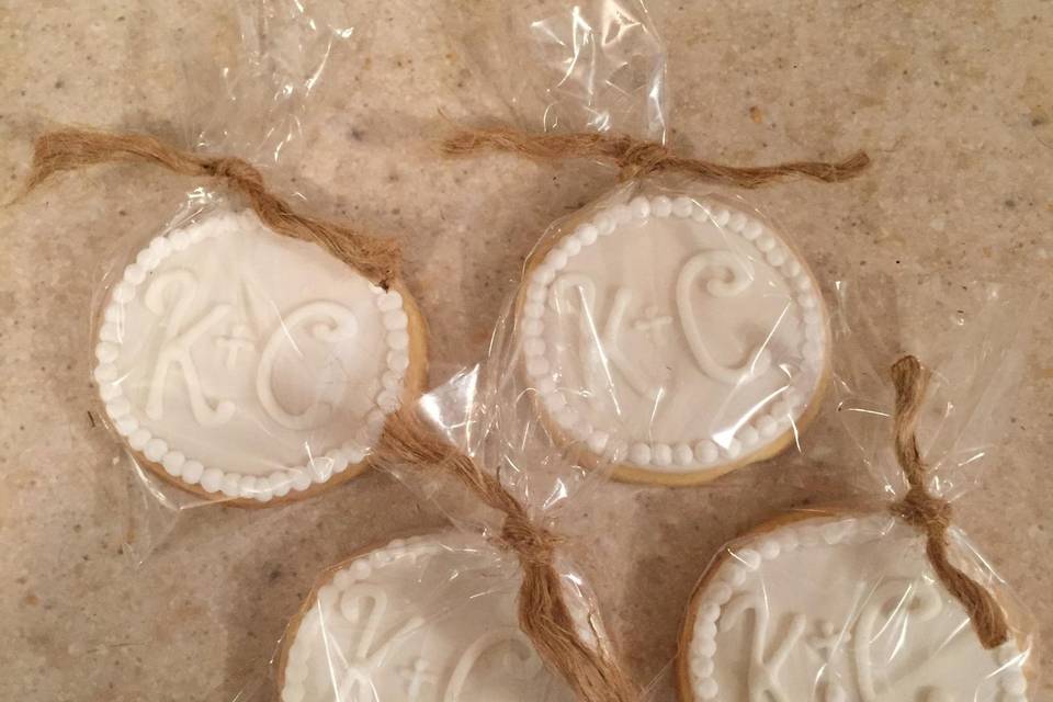 Wedding cookies