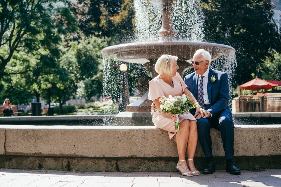 Gorgeous wedding backdrop