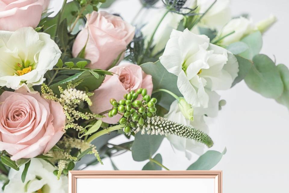 Floral Place Cards