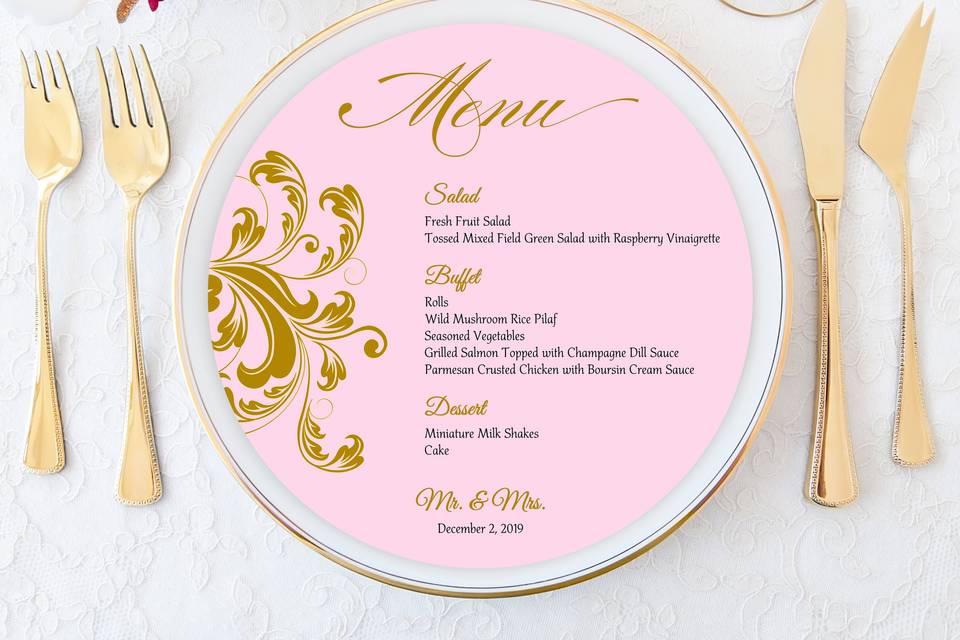 Round Menu