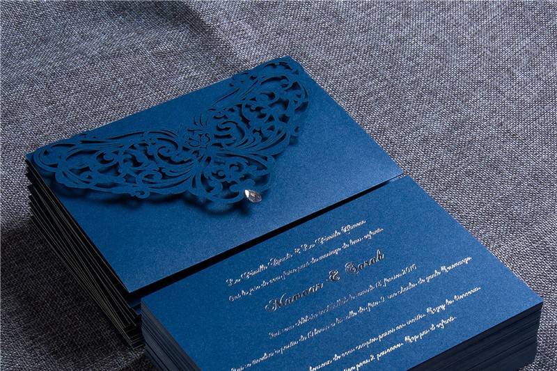 Laser Cut Invitations