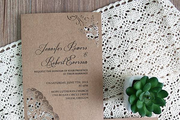 Rustic Invitations