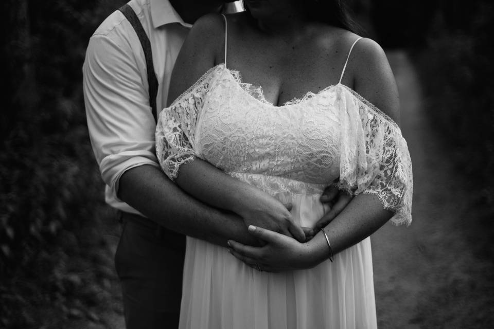 Boho forest wedding