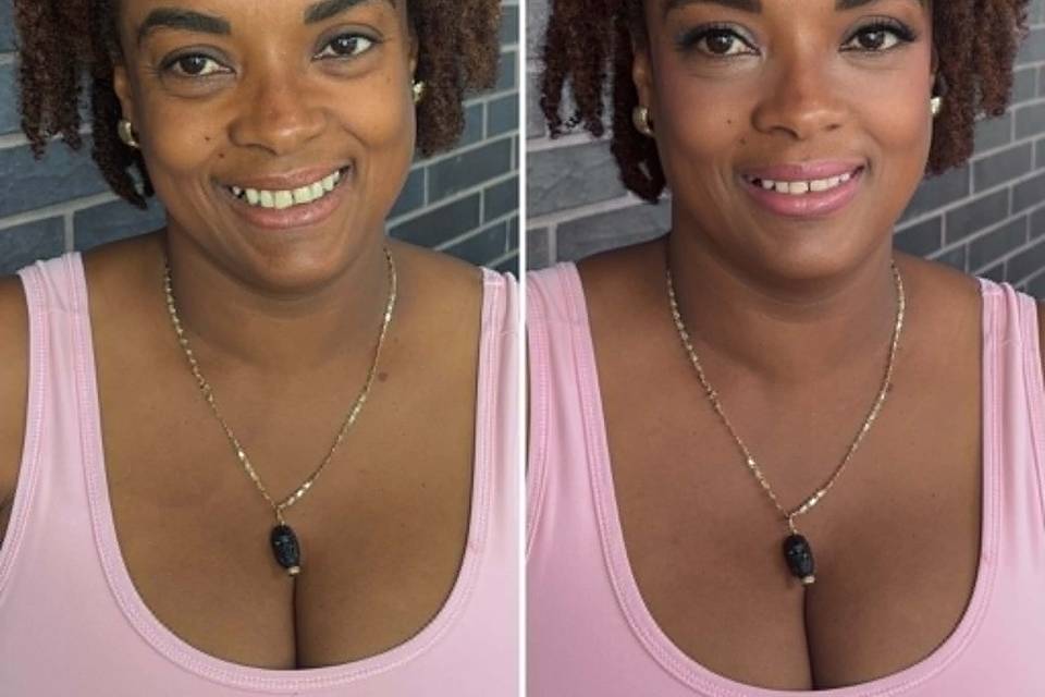 Wedding guest make-up