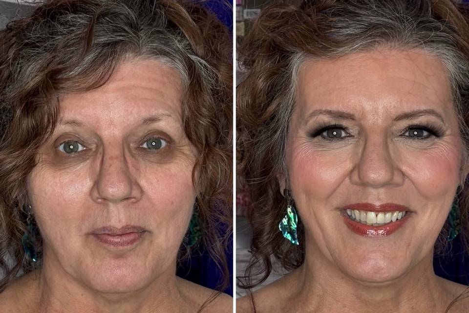 Mature Make-Up Application