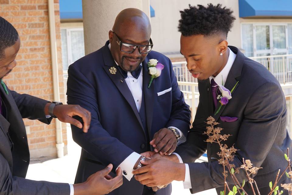 Grooming the groom