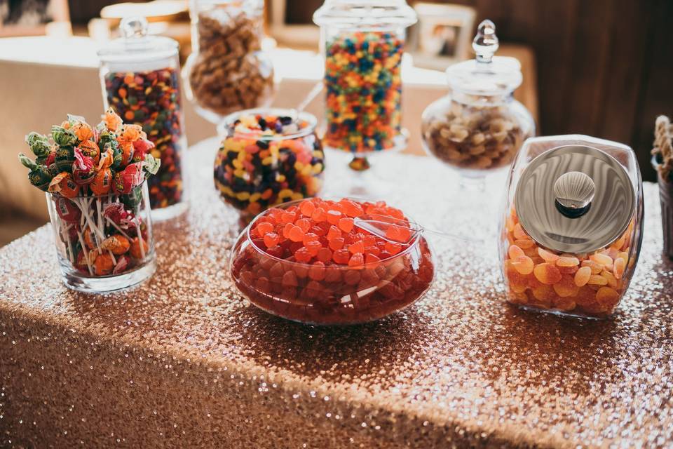 Candy Bar Jars