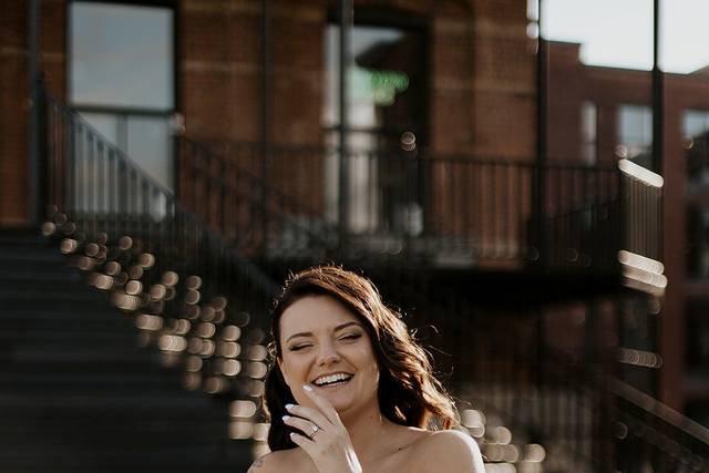 Bridal glow makeup