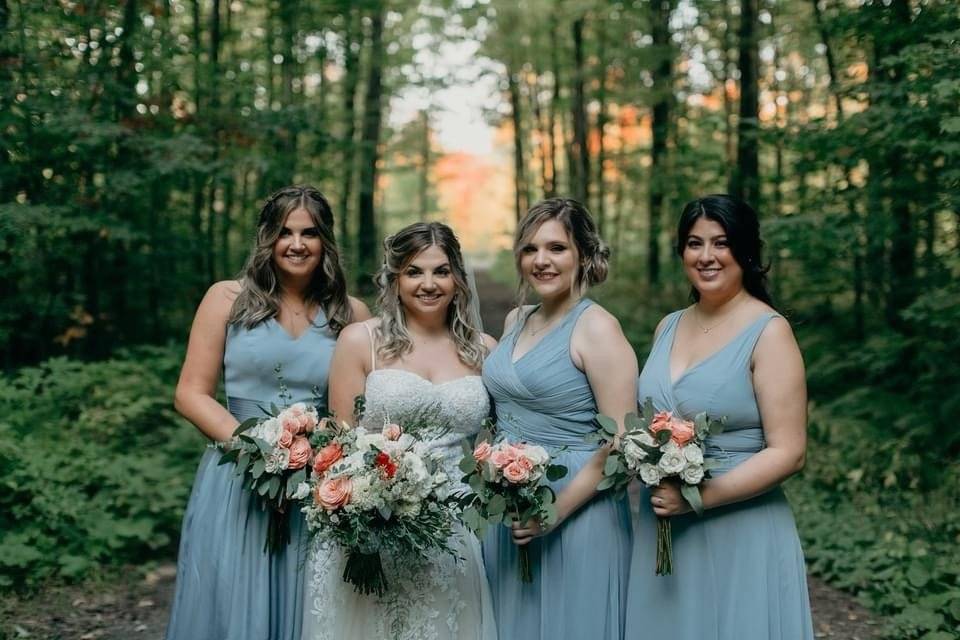 Bridal & bridesmaids soft glam