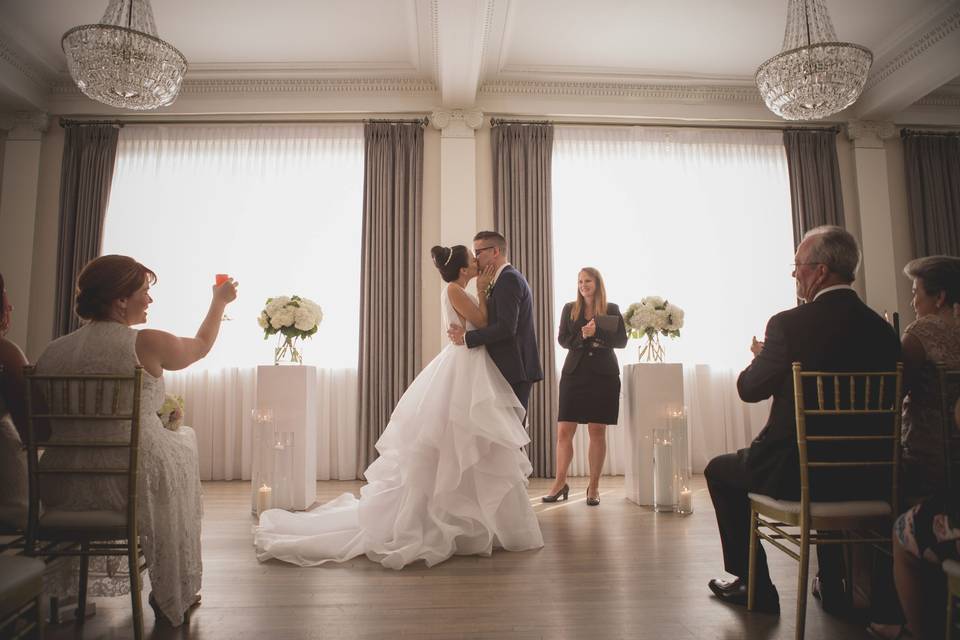 Crystal Ballroom Ceremony