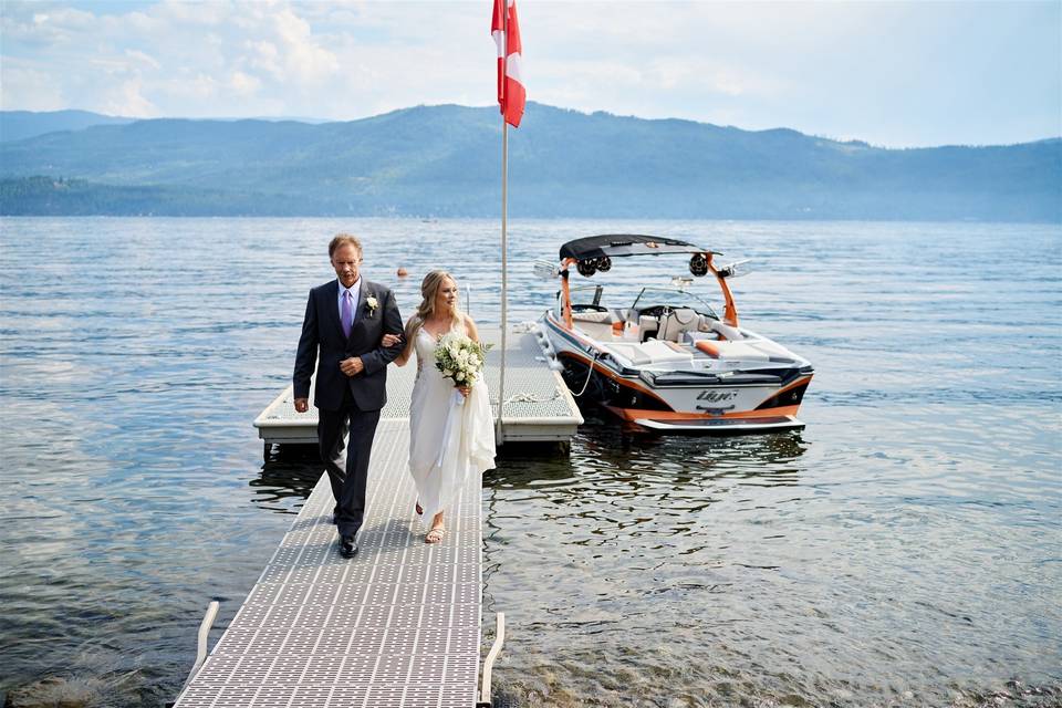 Bride & her Father