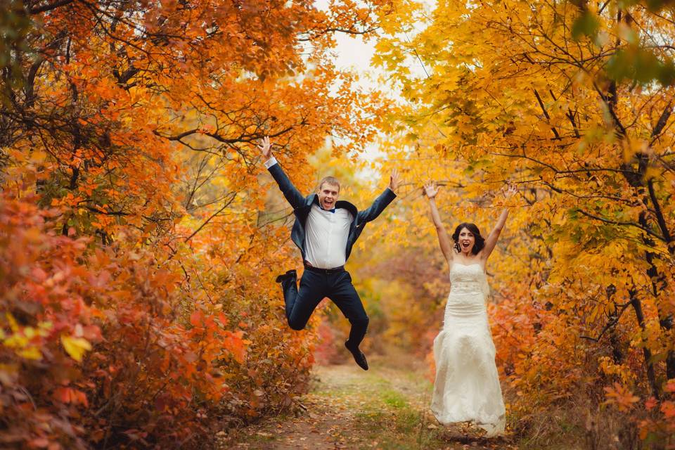 Fall Season Wedding