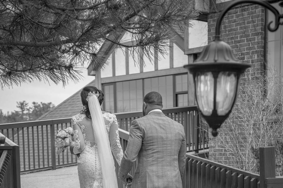 Bride and groom BNW