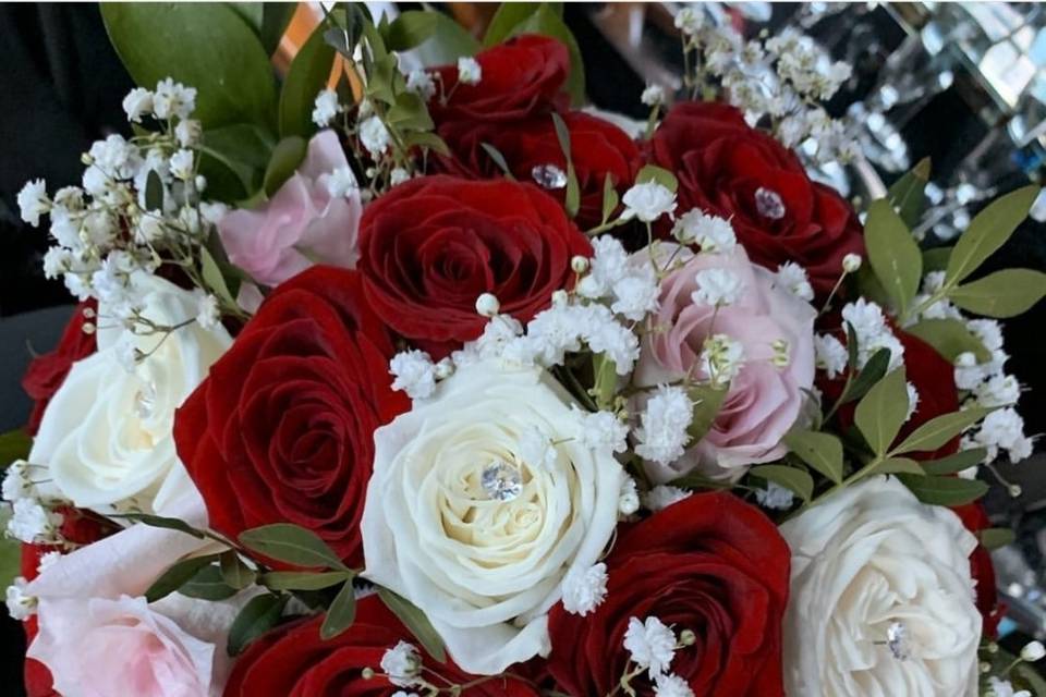 Red and white romantic