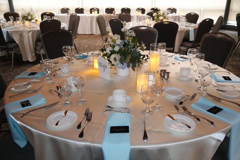 Table Setup and Decor