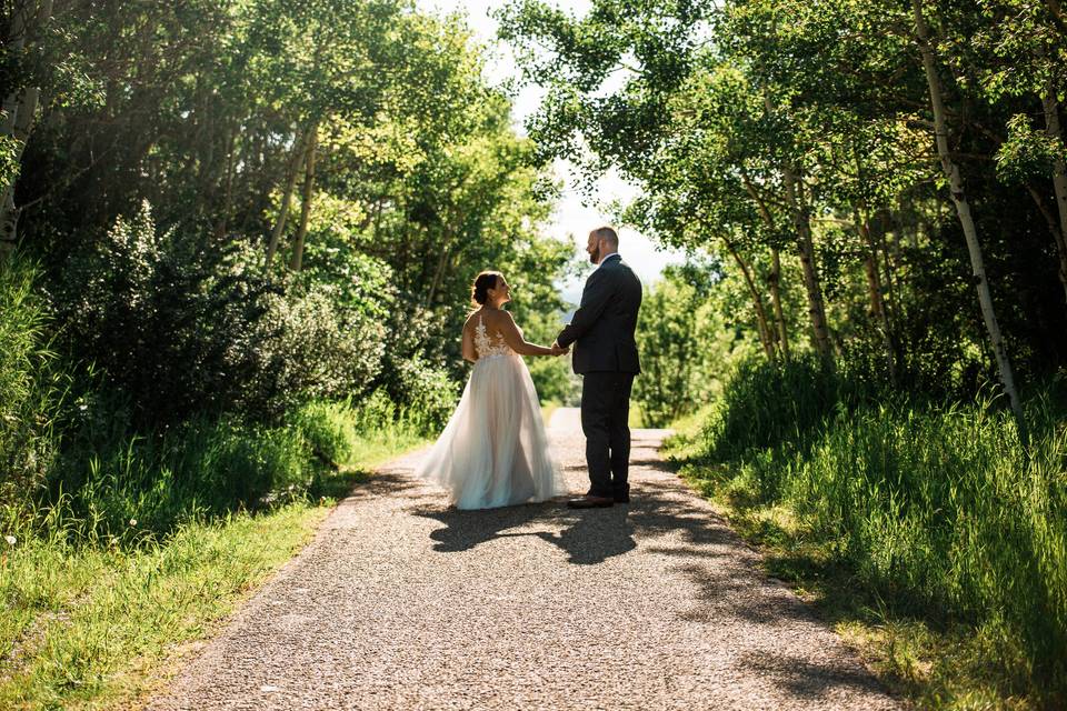 The Bride and Groom