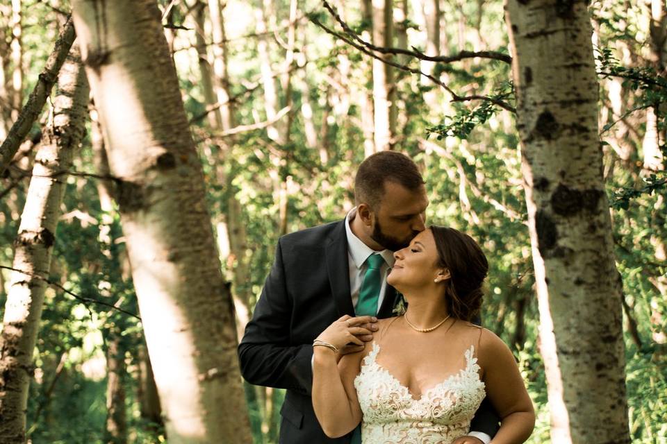 The Bride and Groom