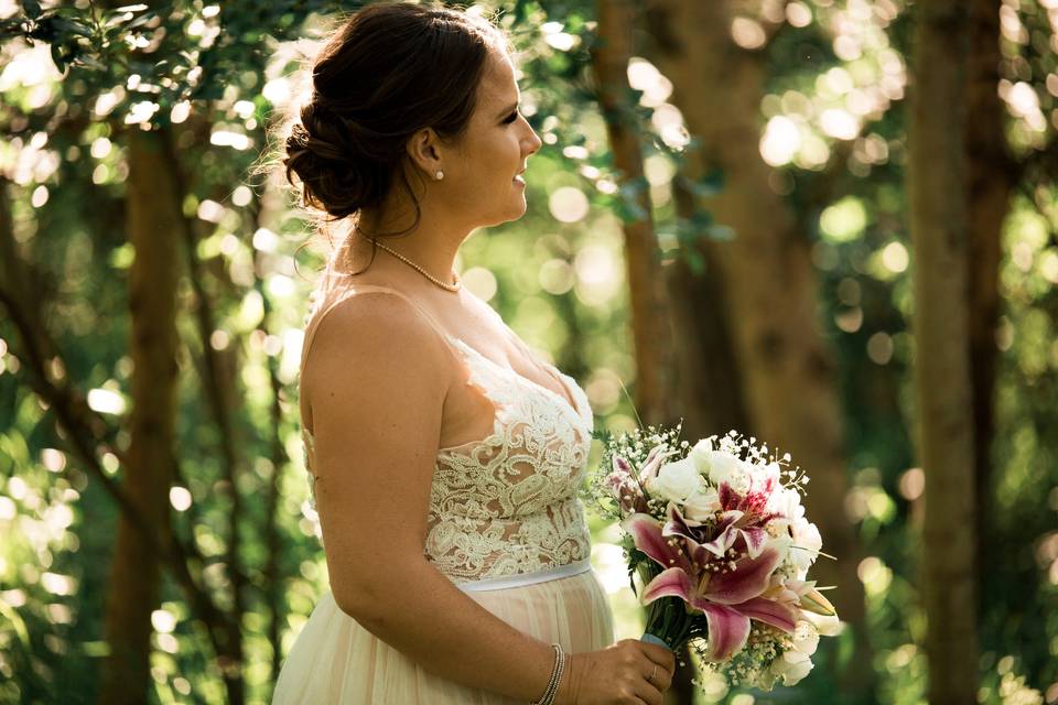 The Bride and Groom