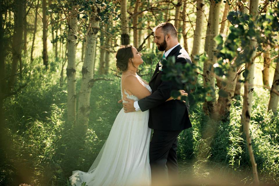 The Bride and Groom