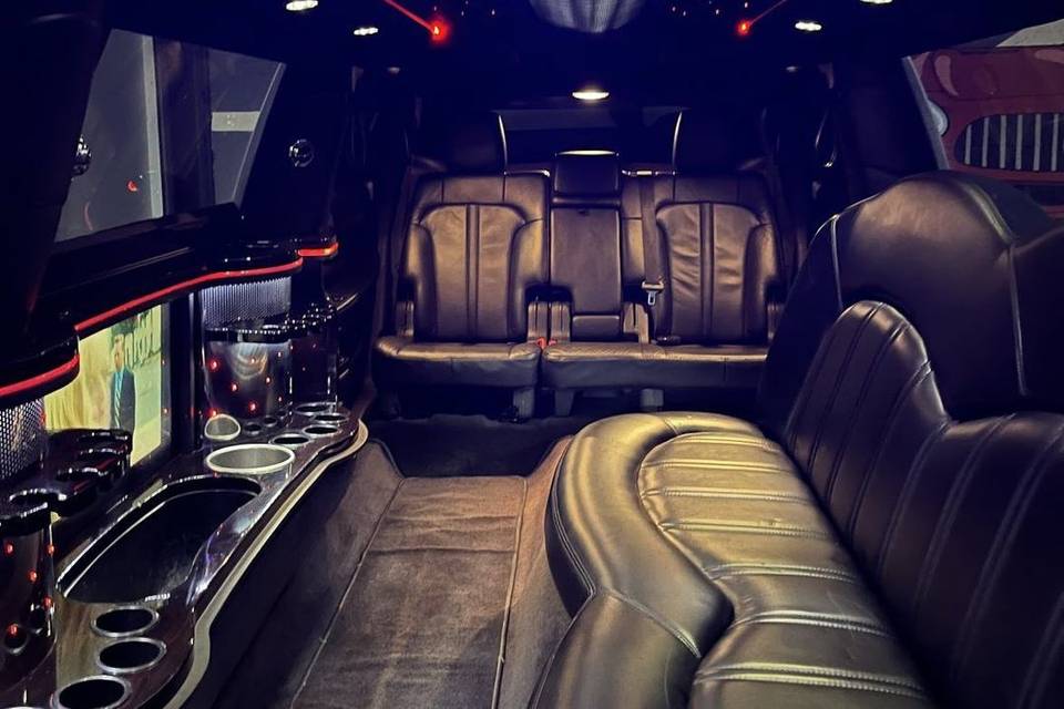 Luxury party bus limo