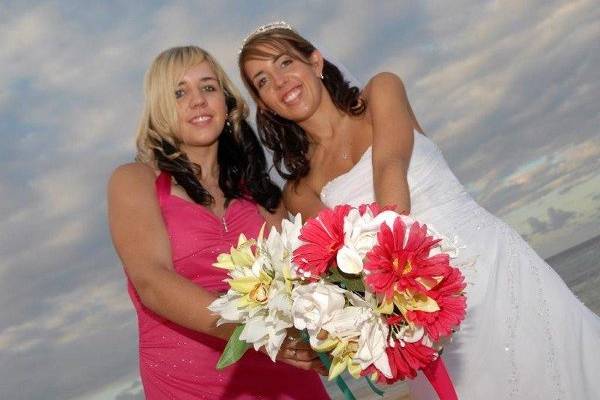 laura and her sister with bouquets.jpg