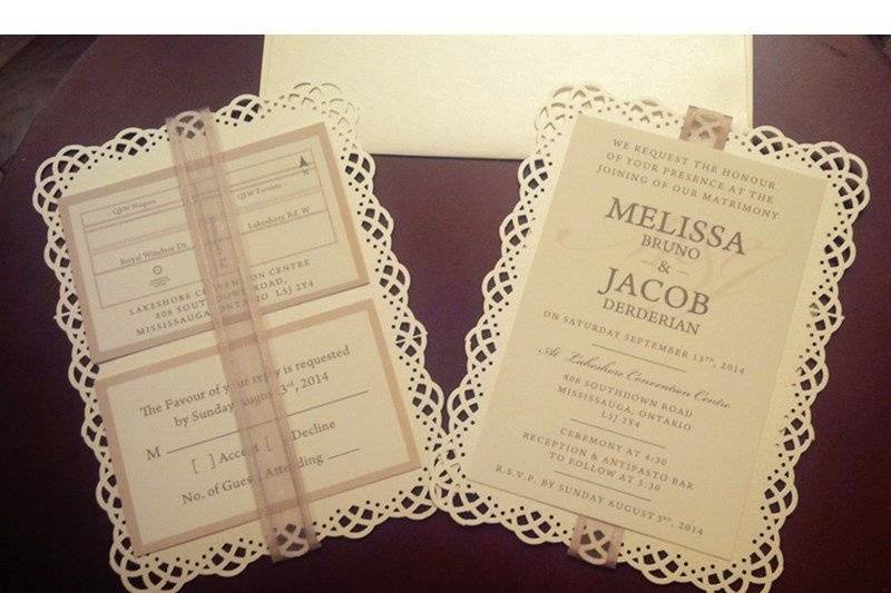 Custom invitations