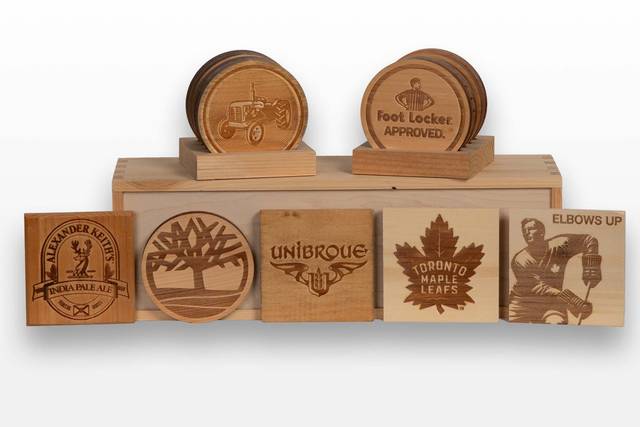 Customized Wood Coasters