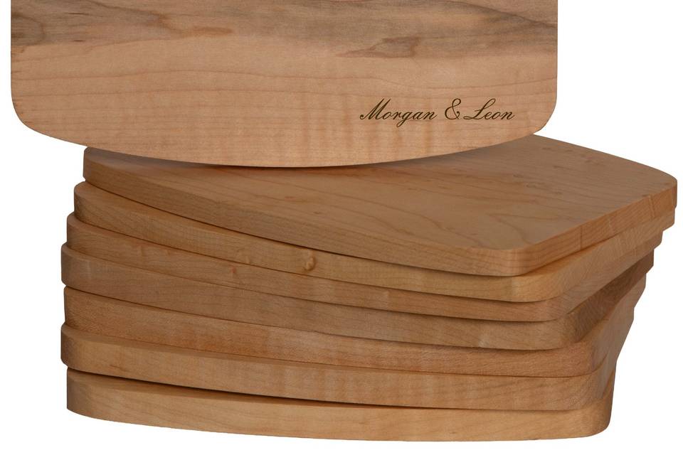 Maple Mini Curve Platter