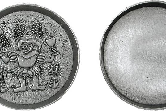 Pewter Jester Charger/Coaster