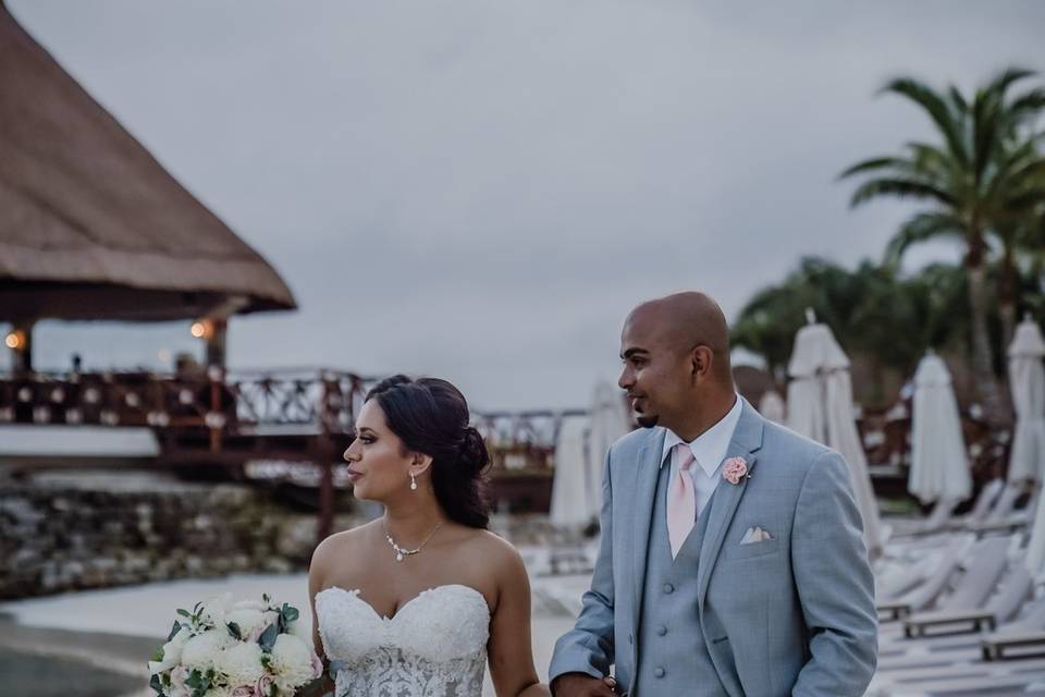 Wedding ceremony in Mexico