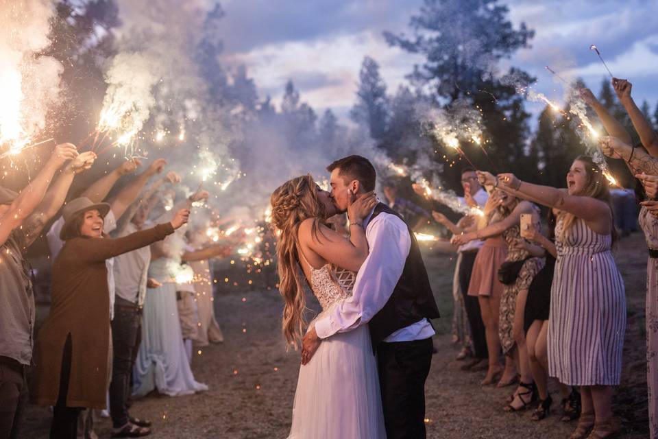 Sparkler ceremony