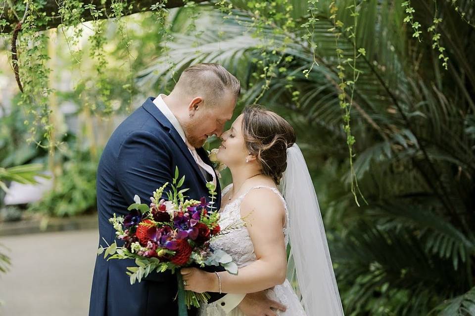 Moody Jewel Tones Bouquet