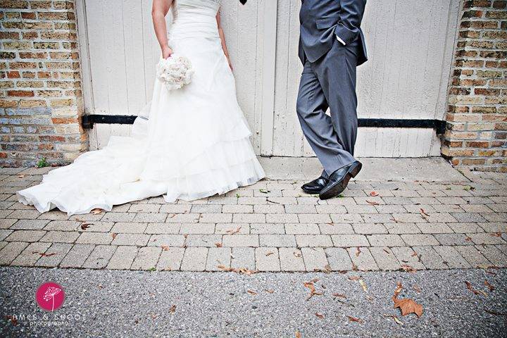 London, Ontario bride and groom