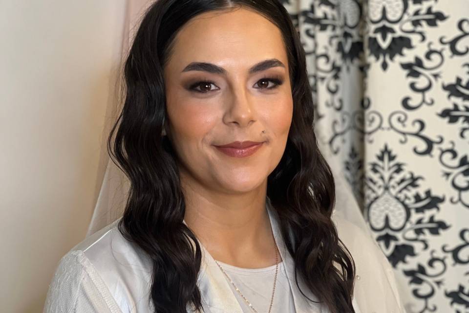 Makeup and hair