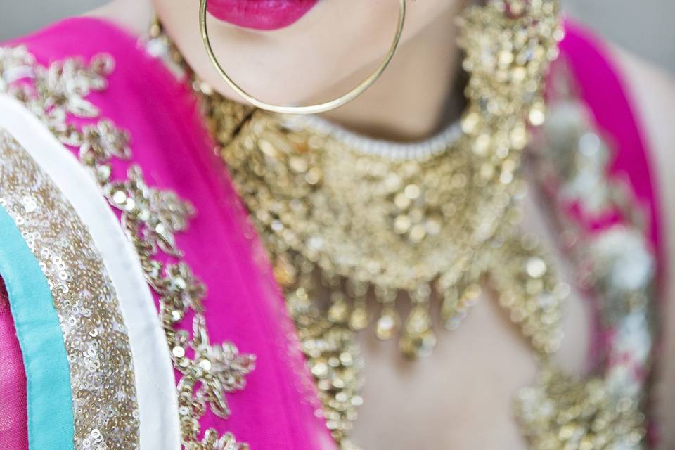 Surrey Indian wedding makeup