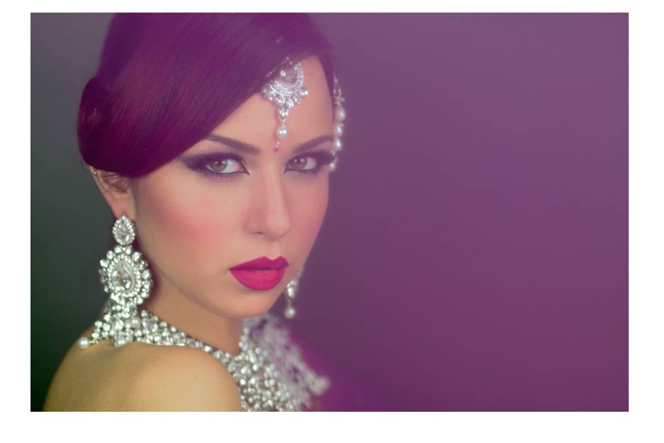 Surrey Indian wedding makeup