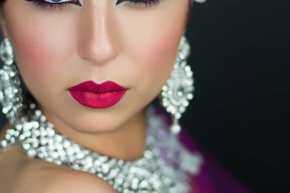 Surrey Indian wedding makeup