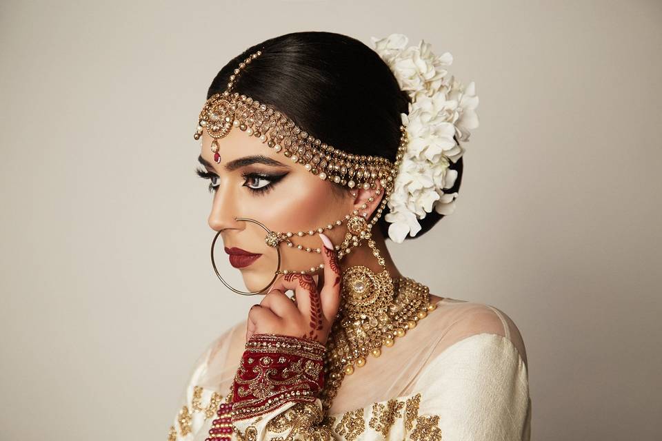 Surrey Indian wedding makeup