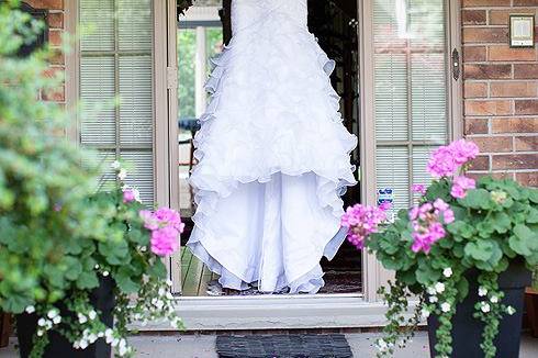 London, Ontario bridal gown