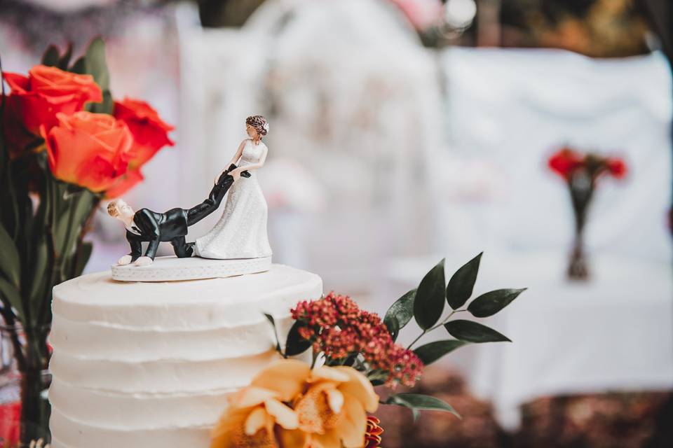 Wedding cake details