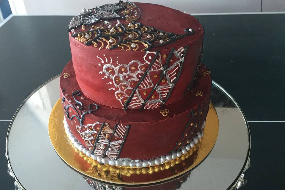 Henna cake