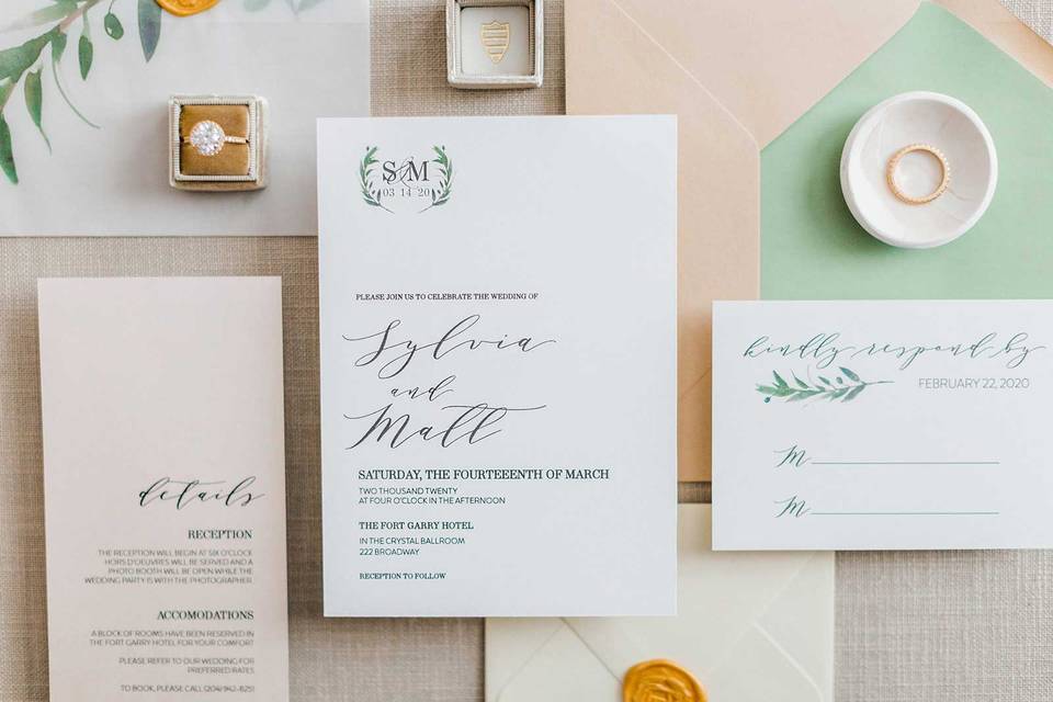 Custom Invitation Suite