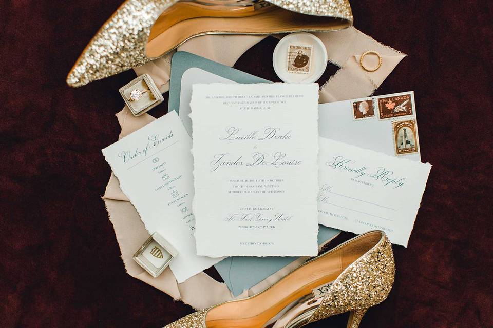 Custom Invitation Suite