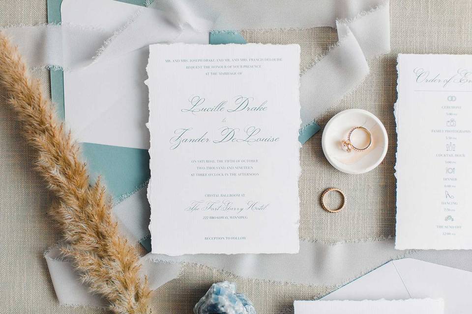 Custom Invitation Suite